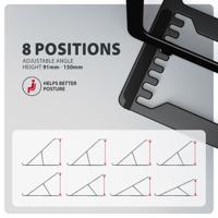 AXAGON Laptopstandaard In hoogte verstelbaar, Kantelbaar - thumbnail