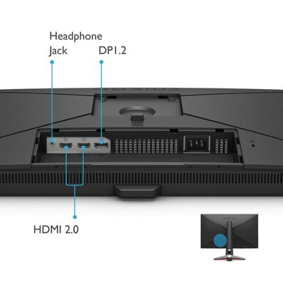 BenQ 9H.LKTLA.TBE LED-monitor Energielabel F (A - G) 68.6 cm (27 inch) 3840 x 2160 Pixel 16:9 1 ms HDMI, Hoofdtelefoon (3.5 mm jackplug), USB-C, DisplayPort