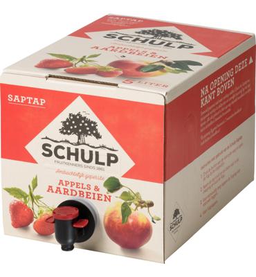 Schulp Saptap appel & aardbeiensap 5 Liter Schulp Saptap appel & aardbeiensap 5 Liter