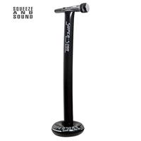 Opblaasbaar Microfoon met standaard 115cm - thumbnail