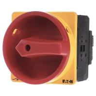 Eaton P3-63/EA/SVB Nokkenschakelaar Uitschakelbaar 63 A 690 V 1 x 90 ° Geel, Rood 1 stuk(s) - thumbnail