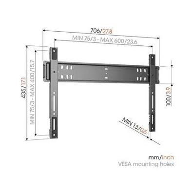 Vogels TVM5705 I Platte TV beugel I 401-110"