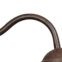Voordeur verlichting roest Nordlux &apos;Luxembourg&apos; wandlamp E27 fitting - thumbnail