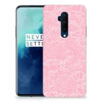 OnePlus 7T Pro | TPU Case | White Flowers - thumbnail