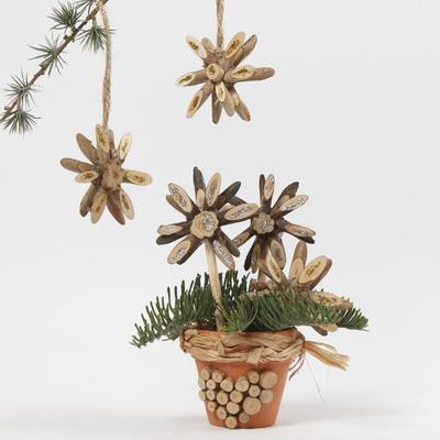 Creativ Company Bloempot, h: 6,5 cm, d 7 cm, 24 stuk/ 1 doos