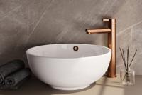 Brauer Copper Edition Wastafelmengkraan opbouw - hoog - model E PVD - geborsteld koper 5-GK-002-HD1 - thumbnail