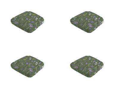 Wicker universeel ca. 48x48 cm Donna green canvas Eco plus natural outdoor finishing (4 stuks) Madison - Madison