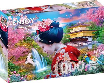 Geisha Garden Puzzel 1000 Stukjes