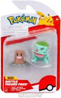 Pokemon Battle Feature Figure - Diglett & Bulbasaur - thumbnail