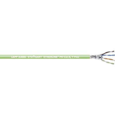 LAPP 2170930/100 Netwerkkabel CAT 6A S/FTP 4 x 2 x 0.25 mm² Groen 100 m LAPP 2170930/100 Netwerkkabel CAT 6A S/FTP 4 x 2 x 0.25 mm² Groen 100 m