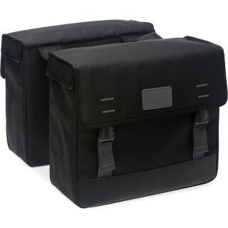 Dubbele fietstas New Looxs Origin Double 39 liter 35 x 33 x 15 cm - zwart Dubbele fietstas New Looxs Origin Double 39 liter 35 x 33 x 15 cm - zwart