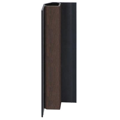 Keralit Inwendig hoekprofiel Donker eiken (2827)