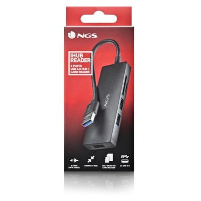 Hub USB NGS IHUBREADER USB x 3
