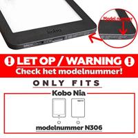 Lunso - Kobo Nia hoes (6 inch) - Vegan Saffiano Leren sleep cover - Tulpen - thumbnail