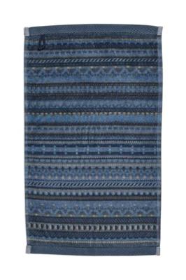 Pip Studio Pip Studio Geometric Print gastendoekje Donkerblauw 30x50 cm Pip Studio Pip Studio Geometric Print gastendoekje Donkerblauw 30x50 cm