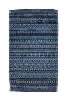 Pip Studio Pip Studio Geometric Print gastendoekje Donkerblauw 30x50 cm - thumbnail