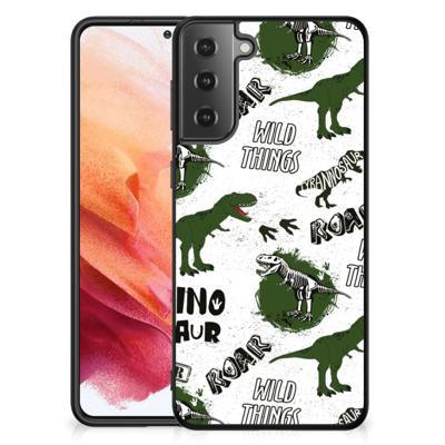 Dierenprint Telefoonhoesje voor Samsung Galaxy S21 Dinosaurus Dierenprint Telefoonhoesje voor Samsung Galaxy S21 Dinosaurus
