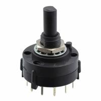 C & K Switches A11005RNCQ Rotary-Switch A Series Draaischakelaar 125 V/AC, 125 V/DC 2.5 A Schakelposities 10 1 stuk(s) - thumbnail