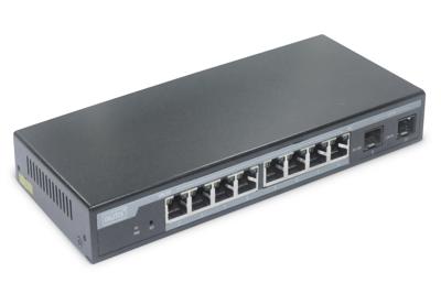 Digitus DN-95344 Netwerk switch RJ45/SFP 8 + 2 poorten 10 / 100 / 1000 MBit/s Digitus DN-95344 Netwerk switch RJ45/SFP 8 + 2 poorten 10 / 100 / 1000 MBit/s