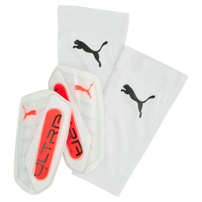 Voetbal Beenbeschermers Puma Ultra Flex Sleeve Wit Maat M