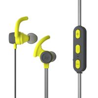 KitSound Hudson Bluetooth Sport Draadloze Oortelefoon met Reflecterende en Verloopvrije Kabel - Groen - thumbnail