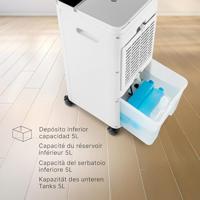 Draagbare Verdampingsluchtverfrisser UFESA NARVIK Wit 60 W 5 L - thumbnail