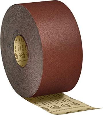 Klingspor Schuurpapierrol | 115 mm korreling 220 | voor hout/verf | korund | 1 stuk - 2991 2991 Klingspor Schuurpapierrol | 115 mm korreling 220 | voor hout/verf | korund | 1 stuk - 2991 2991