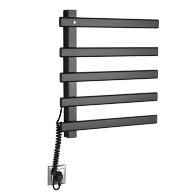 Handdoekradiator Sapho Elcor 48x52 cm 85 Watt Mat Zwart Handdoekradiator Sapho Elcor 48x52 cm 85 Watt Mat Zwart