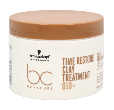 Schwarzkopf BonaCure Clean Performance Time Restore Clay Treatment Q10+ 500ml