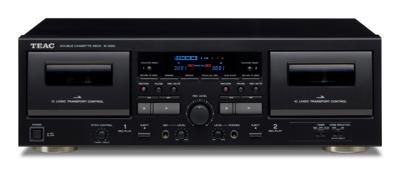 TEAC: W-1200 Dubbele Cassettespeler TEAC: W-1200 Dubbele Cassettespeler
