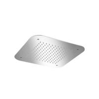 Hoofddouche Hotbath Mate Inbouw Vierkant 42x42 cm Geborsteld Nikkel - thumbnail