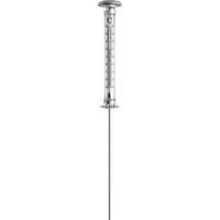 Buitenthermometer Solino met zonne-verlichting 109 cm - thumbnail