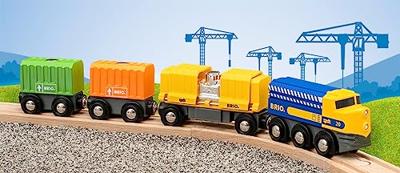 BRIO drie wagon goederentrein