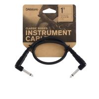 D&apos;Addario PW-CGTPRA-01 Classic Series Patch Cable haaks 30 cm - thumbnail