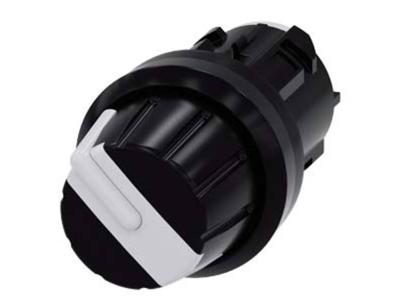 Siemens 3SU10002AS600AA0 3SU1000-2AS60-0AA0 Knevelschakelaar Knop Wit 2 x 360 ° 1 stuk(s)