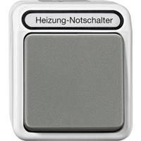 Schneider Electric MEG3449-8029 AquaStar Compleet Verwarmingsnoodschakelaar spatwaterdicht Lichtgrijs 1 stuks 1 stuk(s) - thumbnail