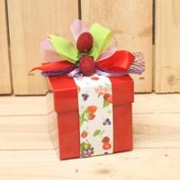 Bonbon doosjes - Chocolade doosje - Rood KC Zomerfruit - 24 stuks - thumbnail