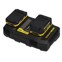 Stanley FATMAX SFMCB24 V20 4A Dual Port charger - SFMCB24-QW - thumbnail