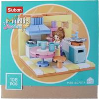 Sluban Mini Handcraft Keuken 108pc - thumbnail