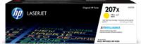HP toner 207X, 2.450 pagina&apos;s, OEM W2212X, geel - thumbnail