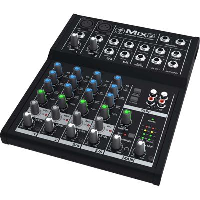 Mackie Mix 8 Console-mengpaneel Aantal kanalen:8 Mackie Mix 8 Console-mengpaneel Aantal kanalen:8
