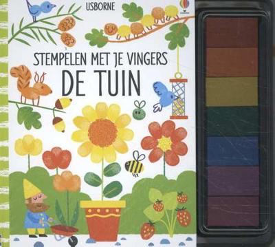 WPG Uitgevers Stempelen met je vingers - de tuin