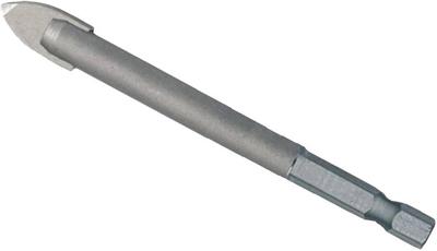 Heller Glas-/tegelboor | d. 6,0 mm totale lengte 75 mm | 1 stuk - 50094 - 50094