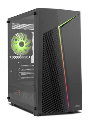 ATX Semi-toren BehuizingNox-Xtreme NXINFTYZETA Zwart - thumbnail