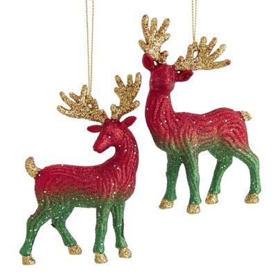 Deer With Glitter ASS kerstbal kerst Kurt S. Adler - Kurt s adler Deer With Glitter ASS kerstbal kerst Kurt S. Adler - Kurt s adler