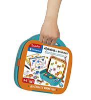 Clementoni - Magnetisch Letters & Dieren Etui - Vanaf 3 jaar - thumbnail