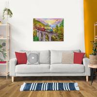 Ravensburger legpuzzel zugfahrt im herbst, 1000st. - thumbnail