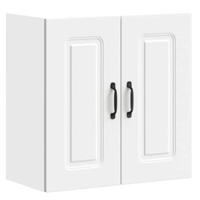 Keukenwandkast Kalmar bewerkt hout wit Keukenwandkast Kalmar bewerkt hout wit