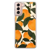 Samsung Galaxy S21 Plus hybride hoesje - Oranges - thumbnail