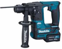 Makita hr166dsmj 12 v max boorhamer | sds-plus | 4,0 ah accu (2 st), lader, mbox - hr166dsmj - thumbnail
